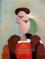 Porträt de femme 1937 kubistisch